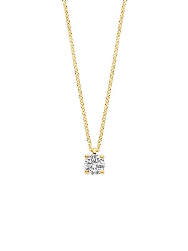 BLUSH Birthstone ogrlica 3200YLG